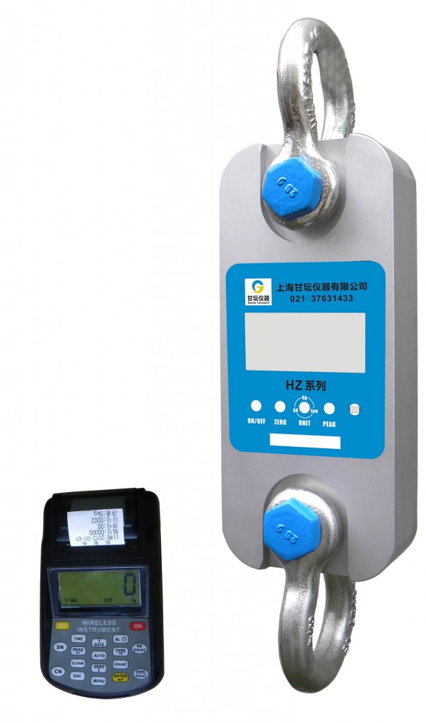 HZ-W5-100 100噸無(wú)線打拉力計(jì) 帶508打印儀表